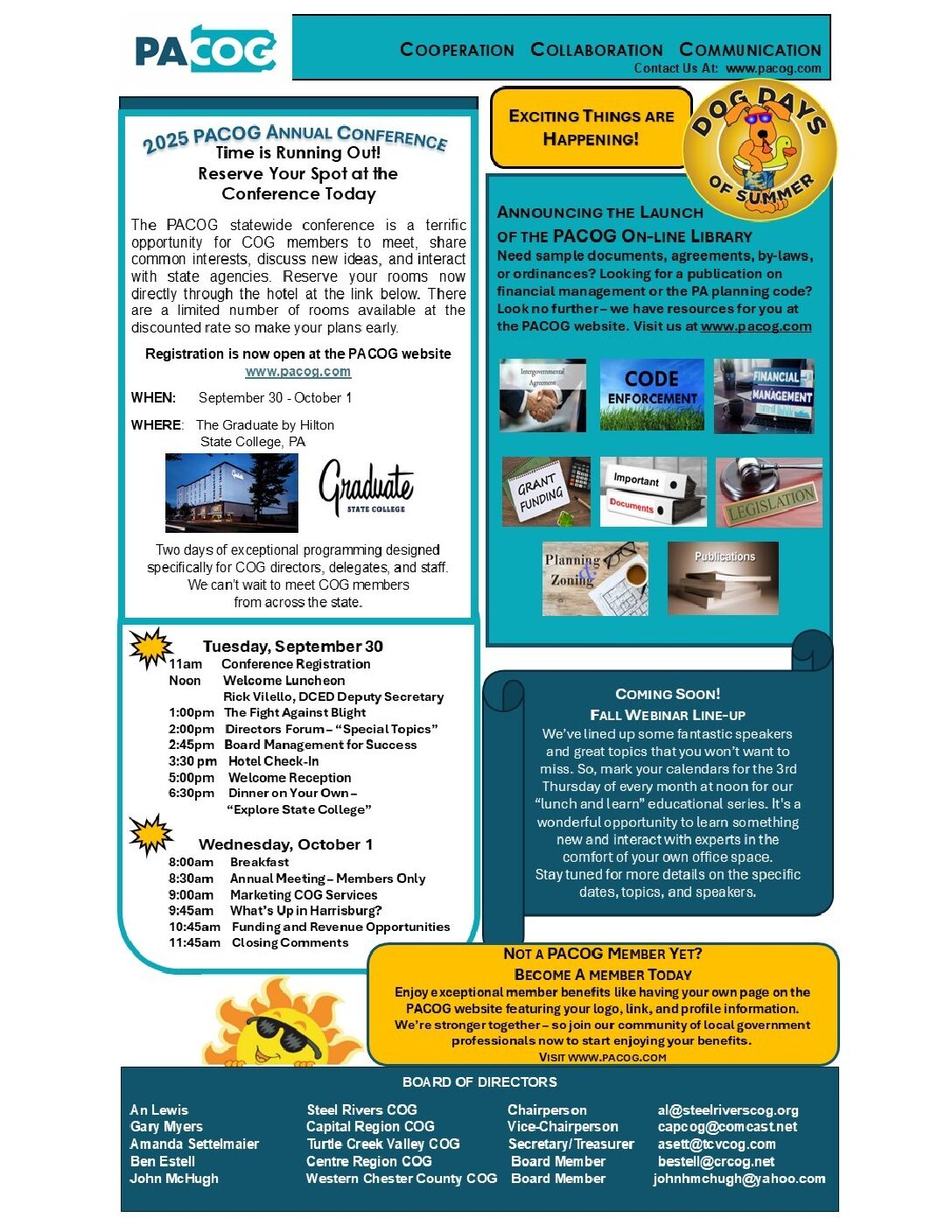 Thumbnail of the first page of 'Newsletter – August 2025'