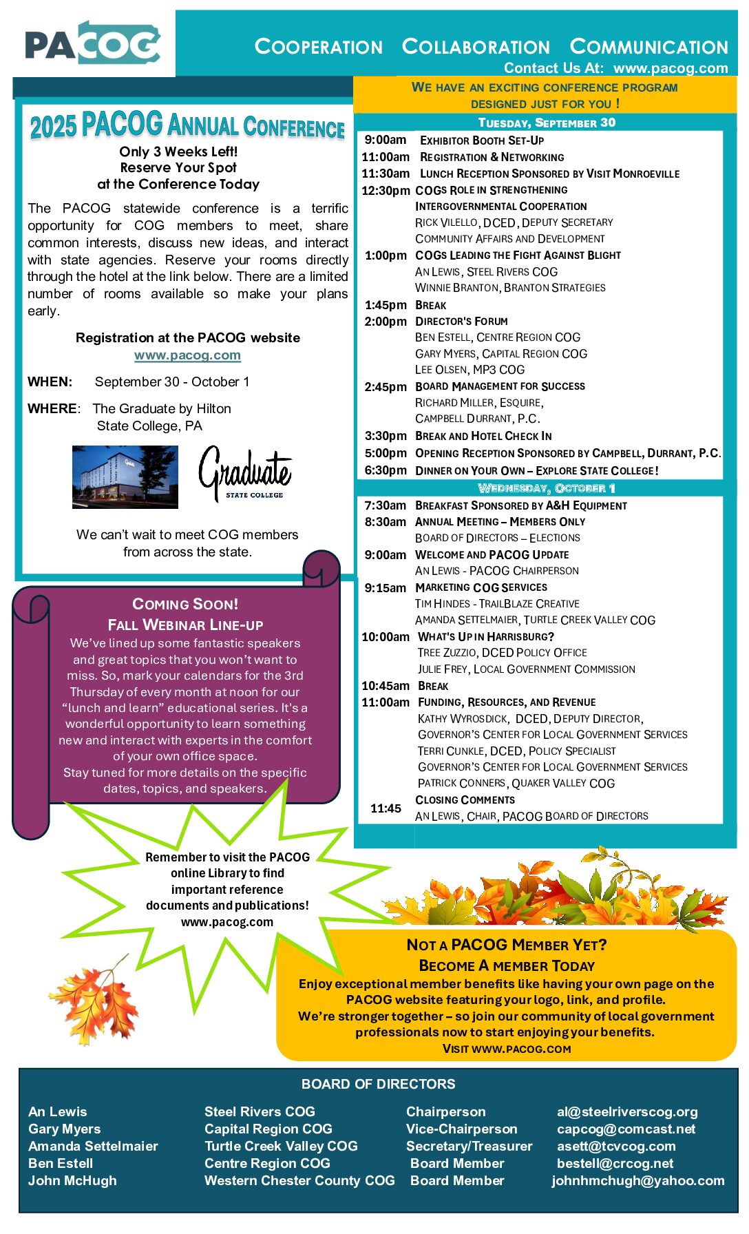 Thumbnail of the first page of 'Newsletter – September 2025'